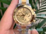 Swiss Replica Rolex Daytona JH Factory Watch Yellow Gold Dial 2-Tone 40mm